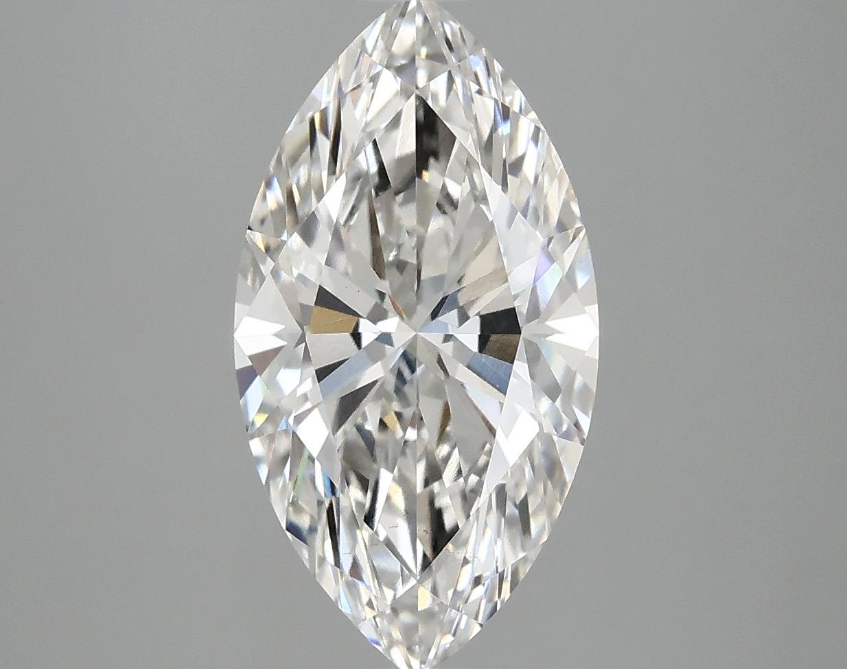 3.47 Carat Marquise Shaped Excellent Cut VS1 IGI Certified Lab Grown Diamond