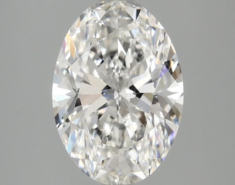 2.5 Carat Oval Shaped Ideal Cut VVS2 IGI Certified Lab Grown Diamond