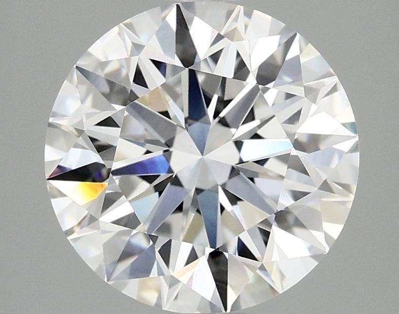 3.09 Carat Round Shaped Excellent Cut VVS2 IGI Certified Lab Grown Diamond