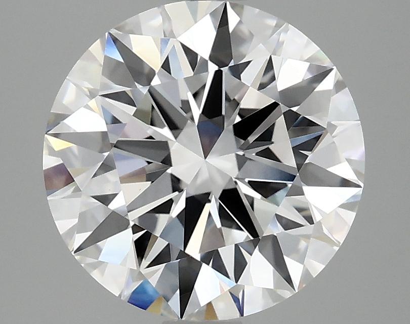 3.08 Carat Round Shaped Ideal Cut VVS2 IGI Certified Lab Grown Diamond