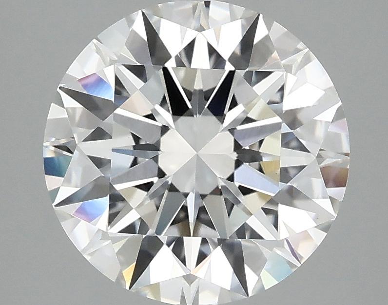 3.07 Carat Round Shaped Ideal Cut VVS2 IGI Certified Lab Grown Diamond