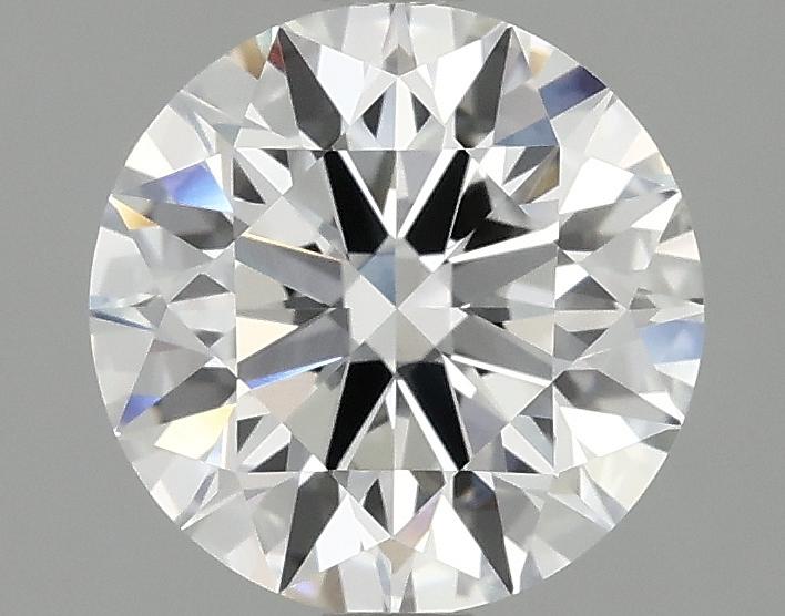 2.05 Carat Round Shaped Ideal Cut VVS2 IGI Certified Lab Grown Diamond