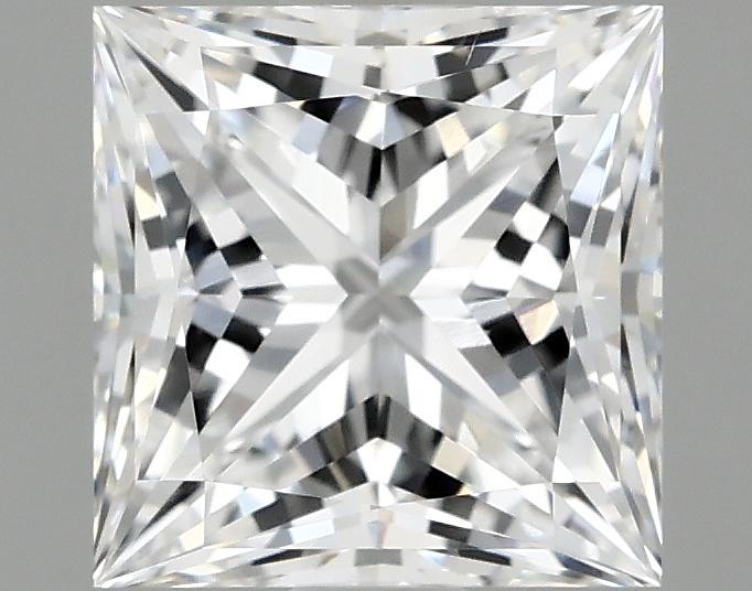 1.38 Carat Princess Shaped Ideal Cut VS2 IGI Certified Lab Grown Diamond