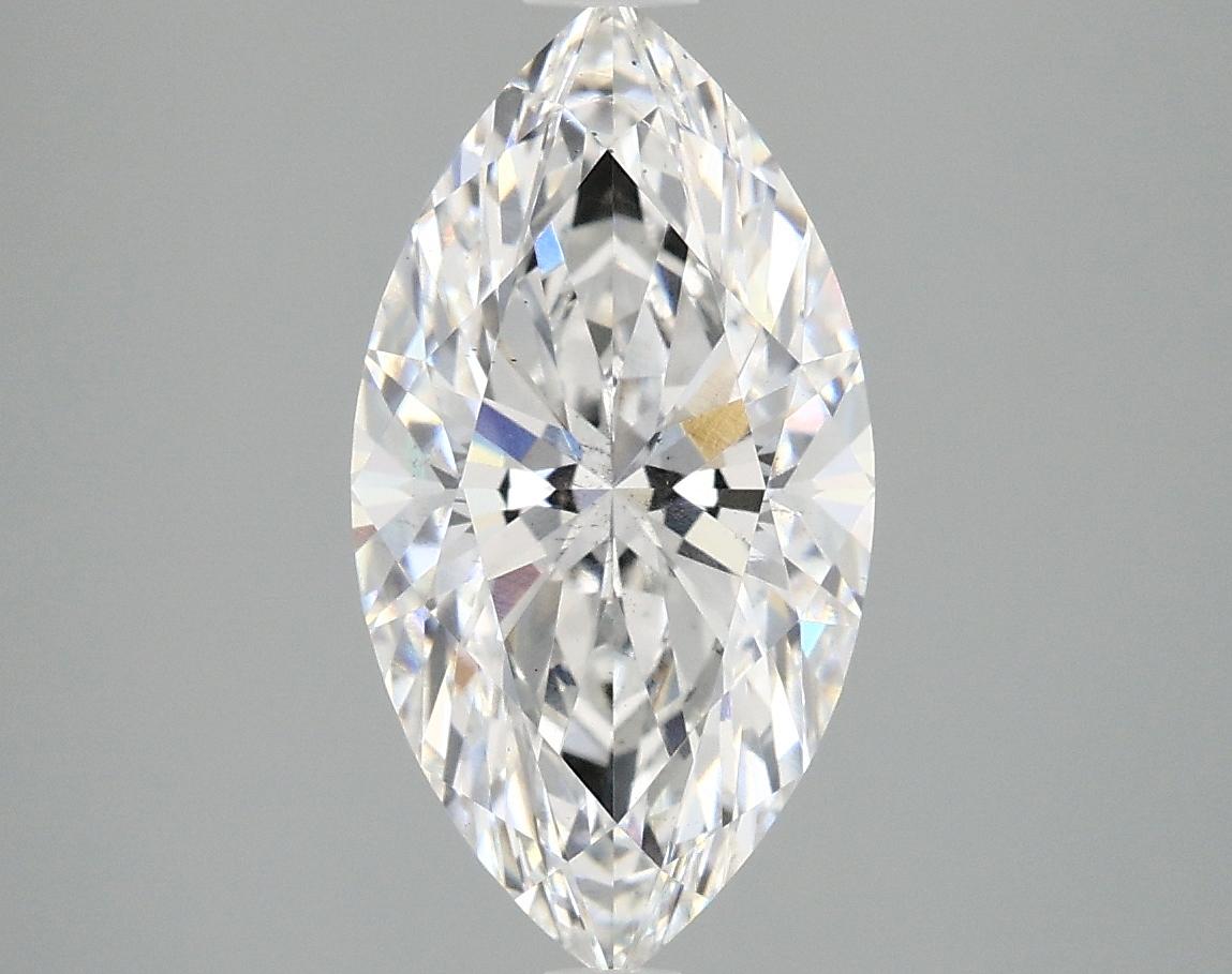 2.57 Carat Marquise Shaped Excellent Cut SI1 IGI Certified Lab Grown Diamond