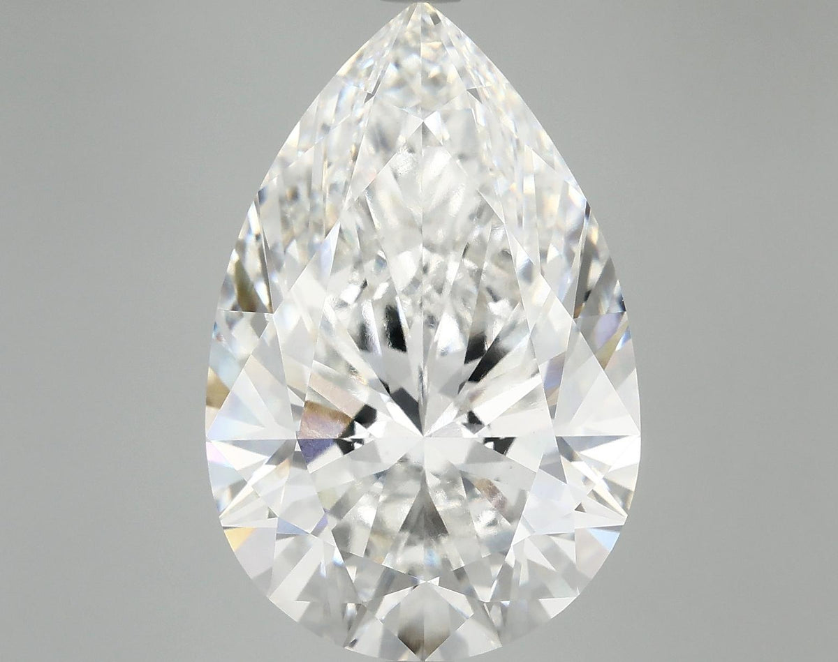 10.04 Carat Pear Shaped Excellent Cut VVS2 IGI Certified Lab Grown Diamond