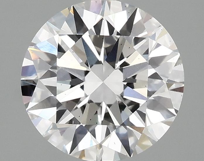 2.01 Carat Round Shaped Ideal Cut VS2 IGI Certified Lab Grown Diamond