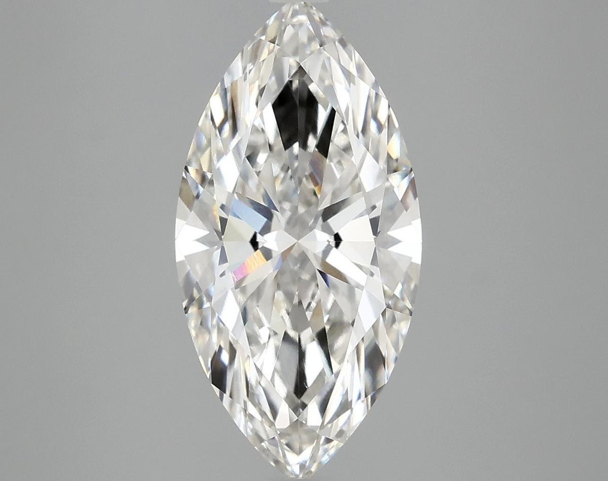 3.08 Carat Marquise Shaped Ideal Cut VVS1 IGI Certified Lab Grown Diamond
