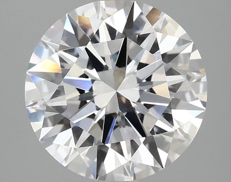 3.08 Carat Round Shaped Ideal Cut VVS2 IGI Certified Lab Grown Diamond