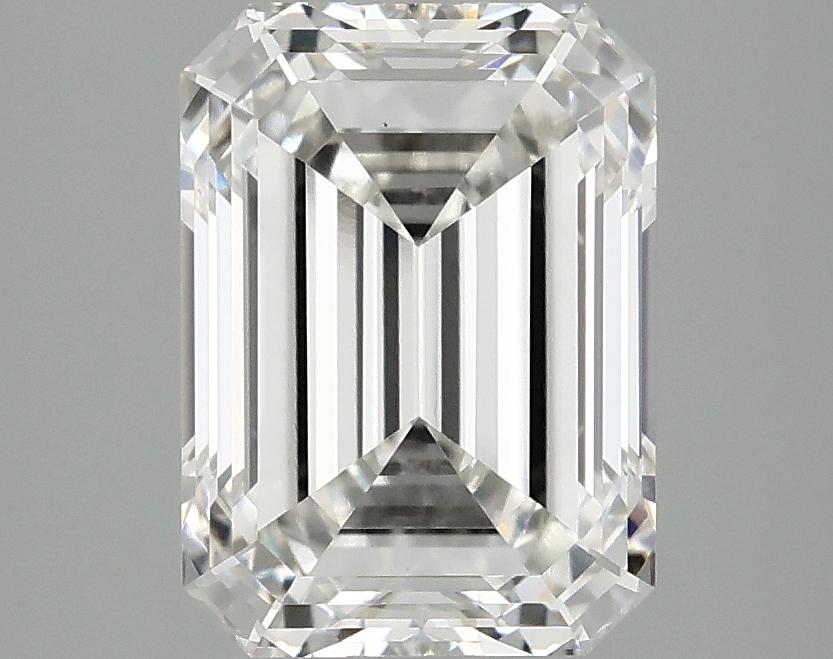 3.09 Carat Emerald Shaped Excellent Cut VS1 IGI Certified Lab Grown Diamond