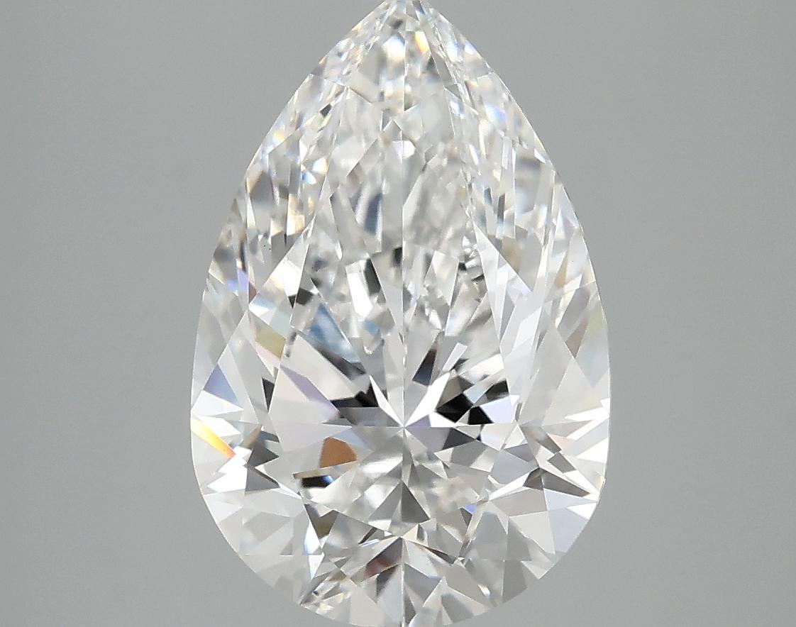 4.06 Carat Pear Shaped Excellent Cut VS1 IGI Certified Lab Grown Diamond