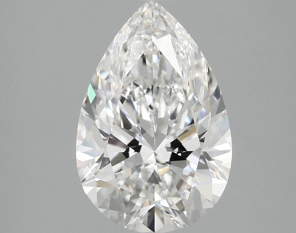2.03 Carat Pear Shaped Excellent Cut VVS2 IGI Certified Lab Grown Diamond