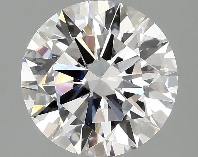 2.06 Carat Round Shaped Ideal Cut VVS2 IGI Certified Lab Grown Diamond