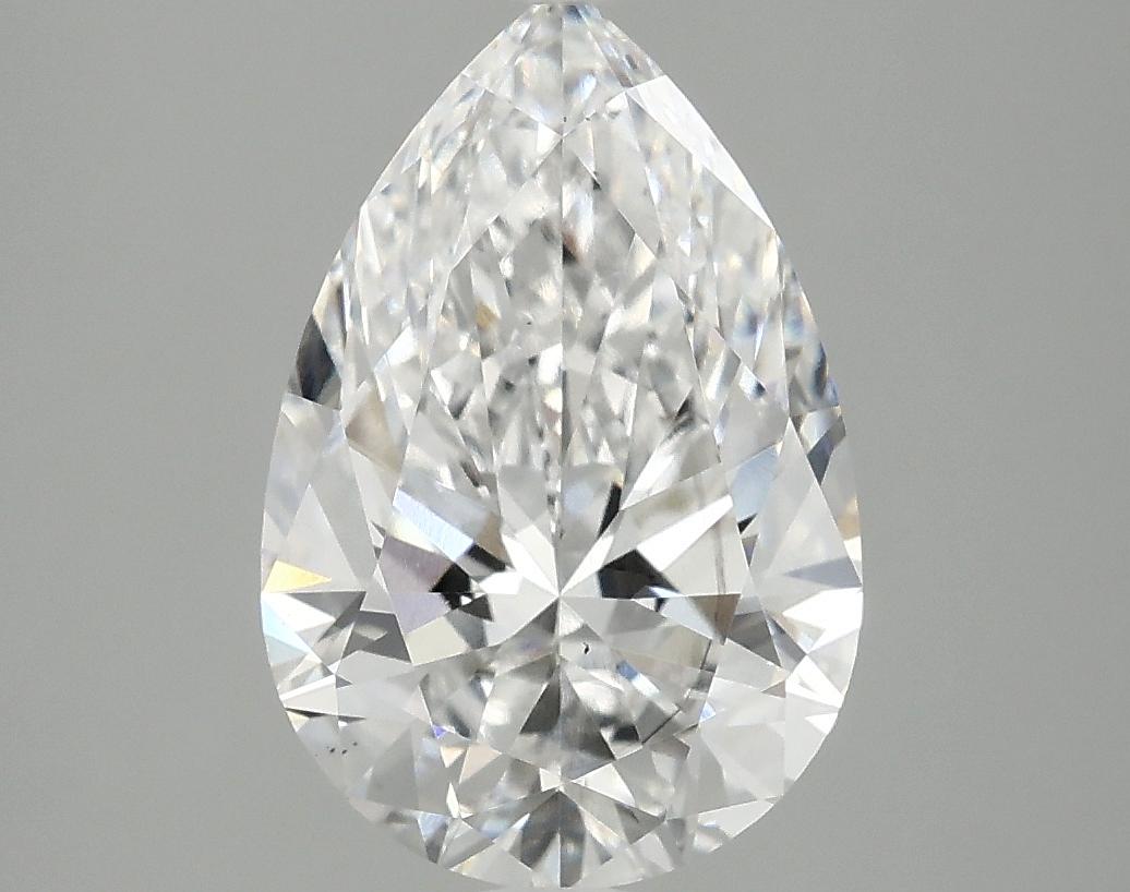 3.08 Carat Pear Shaped Excellent Cut VS2 IGI Certified Lab Grown Diamond