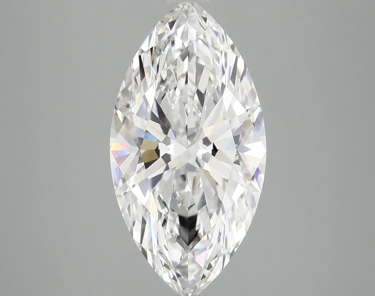 3.07 Carat Marquise Shaped Ideal Cut VS1 IGI Certified Lab Grown Diamond