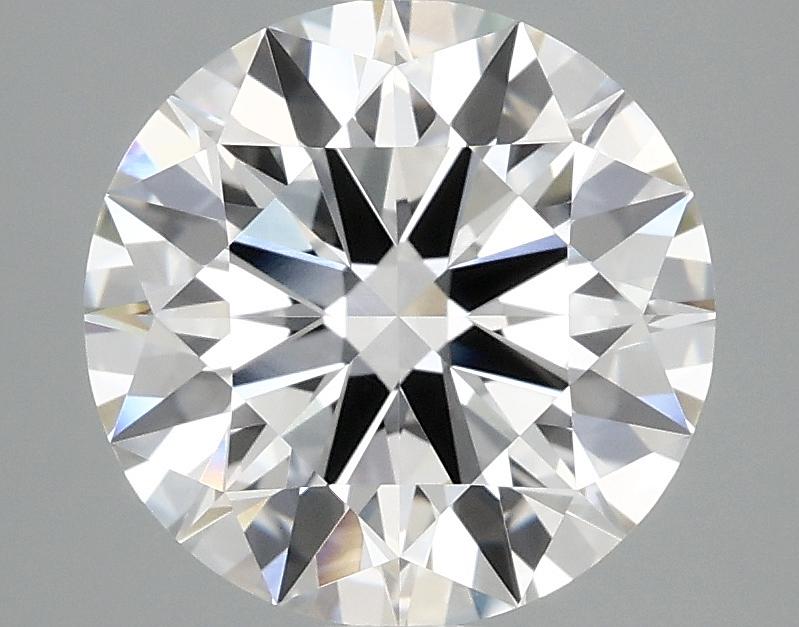 3.09 Carat Round Shaped Ideal Cut VVS2 IGI Certified Lab Grown Diamond