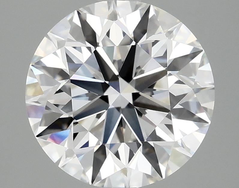 3.09 Carat Round Shaped Excellent Cut VVS2 IGI Certified Lab Grown Diamond