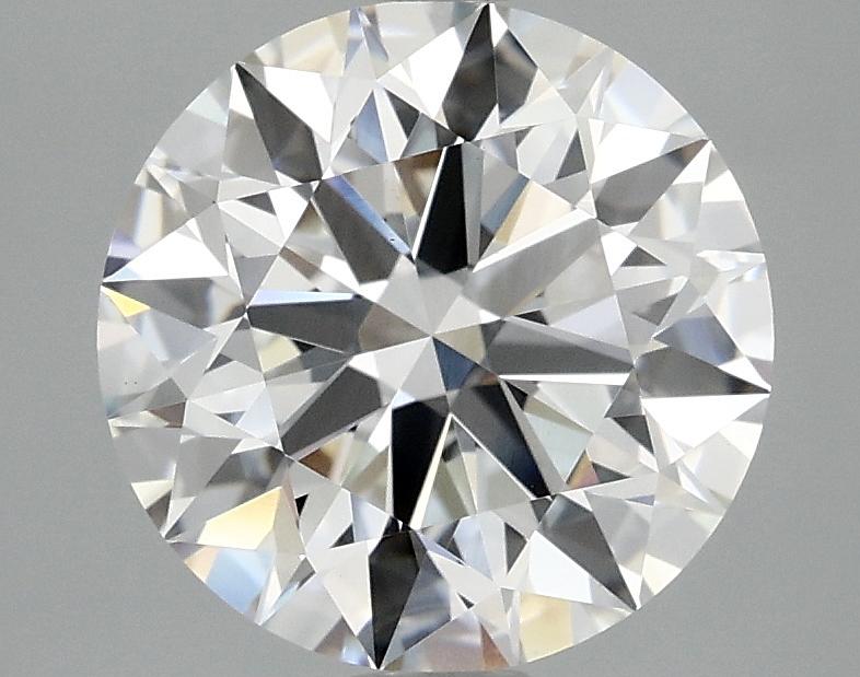 2.87 Carat Round Shaped Ideal Cut VVS2 IGI Certified Lab Grown Diamond
