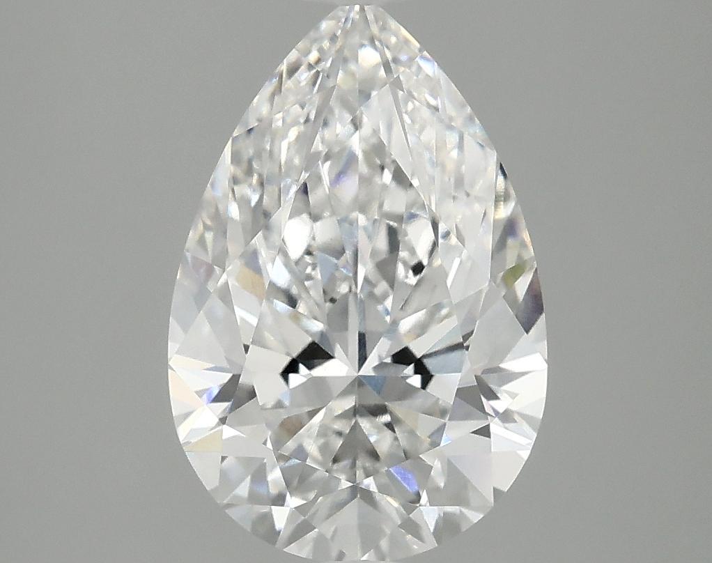 3.06 Carat Pear Shaped Excellent Cut VS2 IGI Certified Lab Grown Diamond