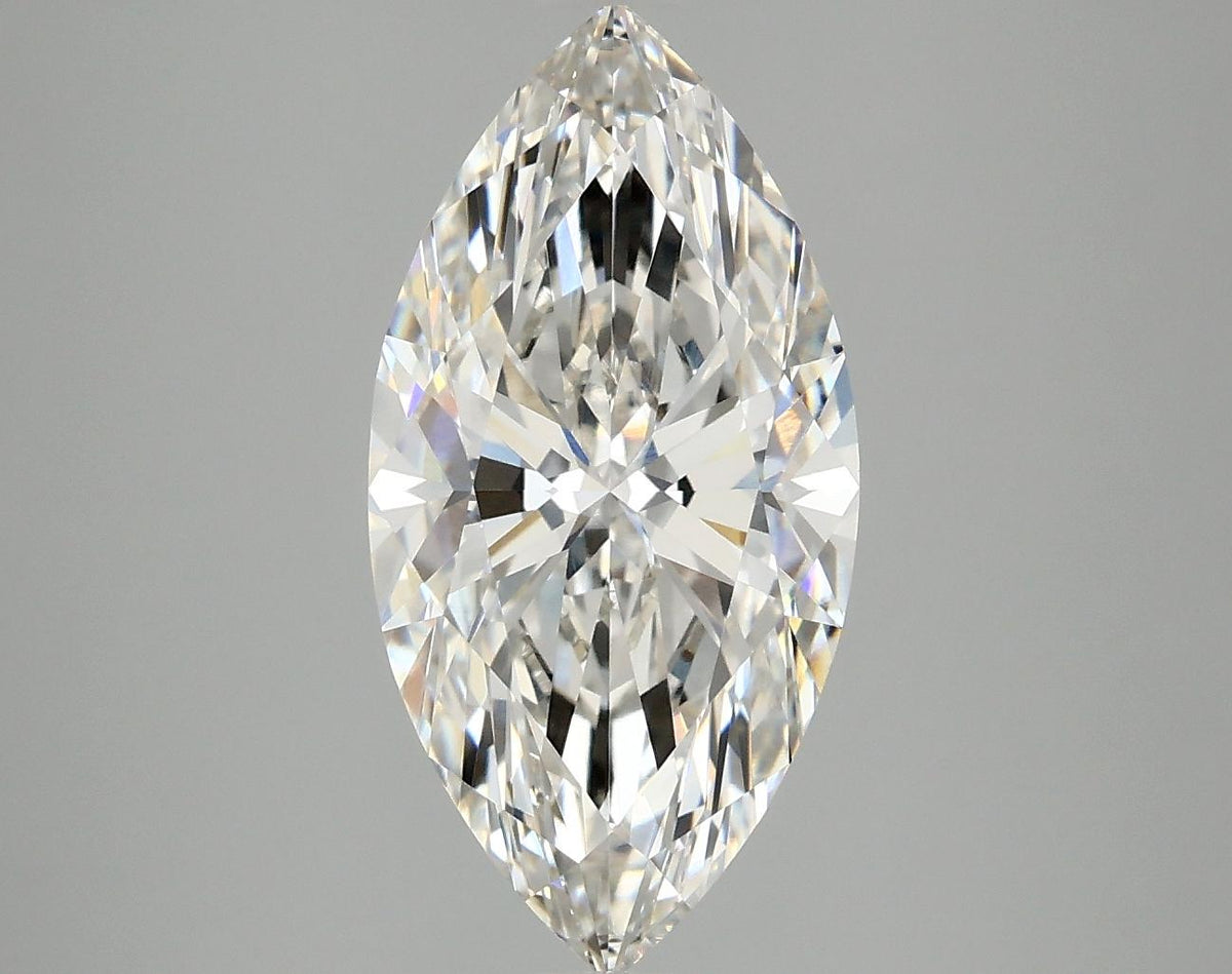 3.1 Carat Marquise Shaped Ideal Cut VVS2 IGI Certified Lab Grown Diamond