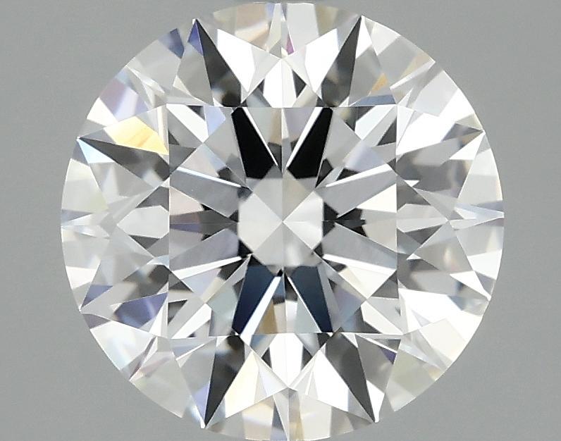 3.06 Carat Round Shaped Ideal Cut VVS2 IGI Certified Lab Grown Diamond