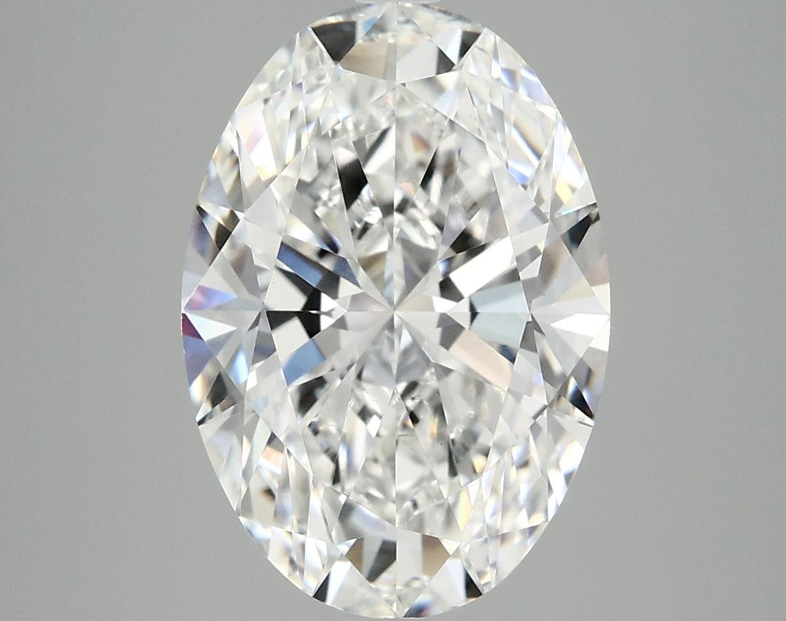 4.03 Carat Oval Shaped Ideal Cut VVS2 IGI Certified Lab Grown Diamond