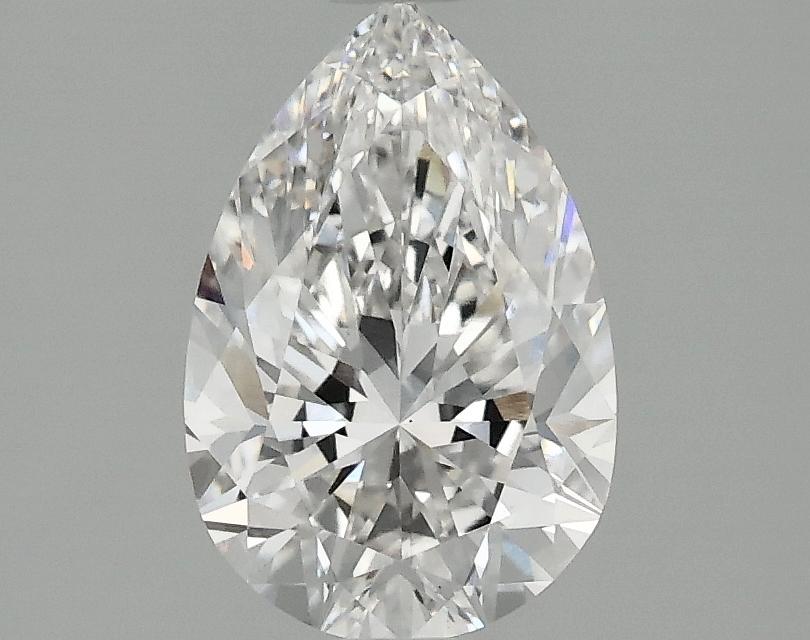 1.55 Carat Pear Shaped Excellent Cut VS1 IGI Certified Lab Grown Diamond