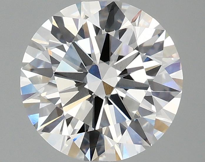 2.05 Carat Round Shaped Ideal Cut VVS2 IGI Certified Lab Grown Diamond