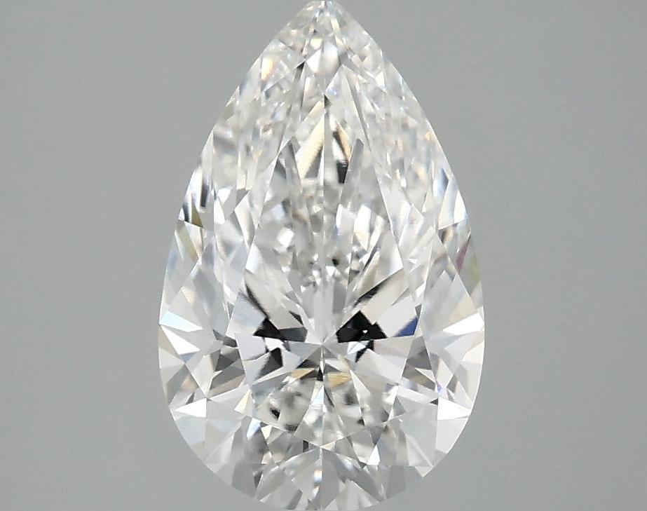 2.06 Carat Pear Shaped Ideal Cut VVS2 IGI Certified Lab Grown Diamond
