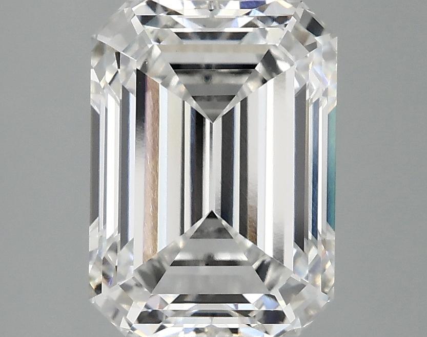 3.09 Carat Emerald Shaped Excellent Cut VS1 IGI Certified Lab Grown Diamond