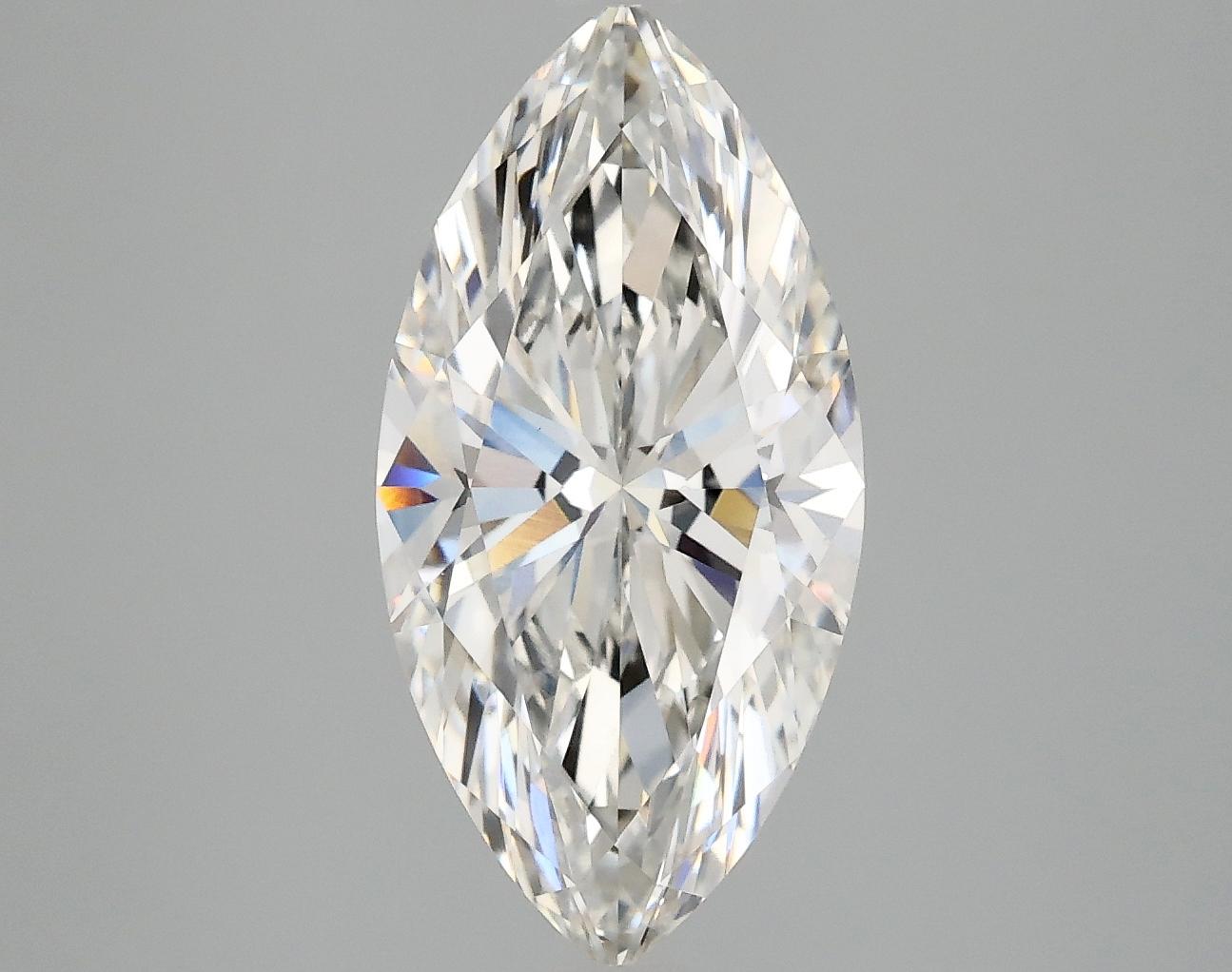 3.09 Carat Marquise Shaped Ideal Cut VS1 IGI Certified Lab Grown Diamond