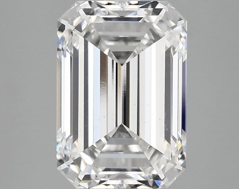 3.05 Carat Emerald Shaped Ideal Cut VS1 IGI Certified Lab Grown Diamond