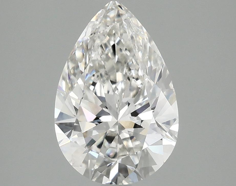 1.92 Carat Pear Shaped Excellent Cut VVS2 IGI Certified Lab Grown Diamond