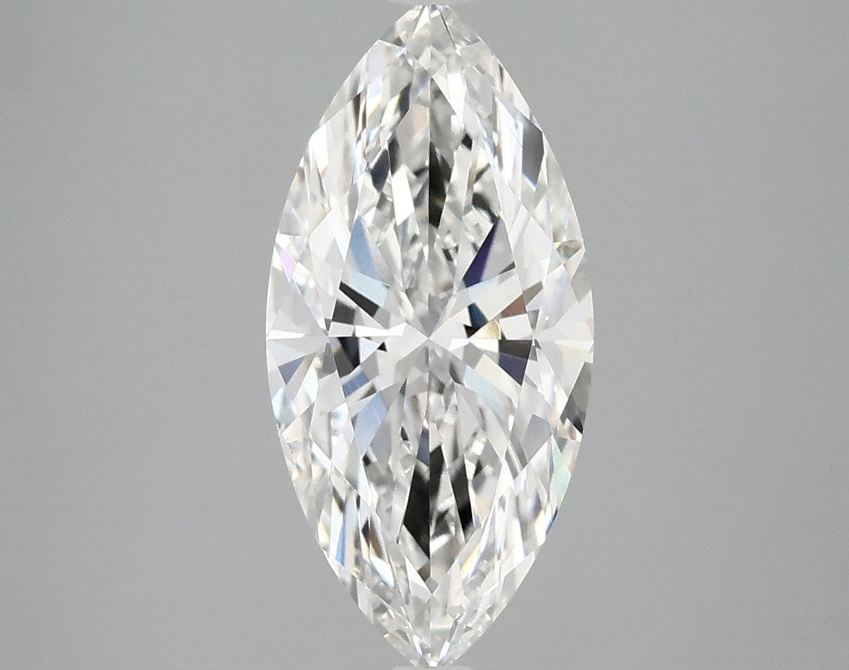 2.53 Carat Marquise Shaped Very Good Cut VS2 IGI Certified Lab Grown Diamond