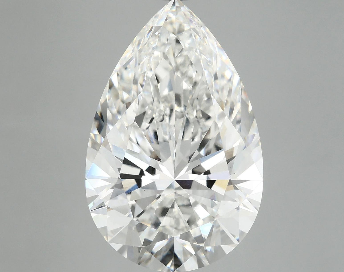 10.29 Carat Pear Shaped Ideal Cut VVS2 IGI Certified Lab Grown Diamond