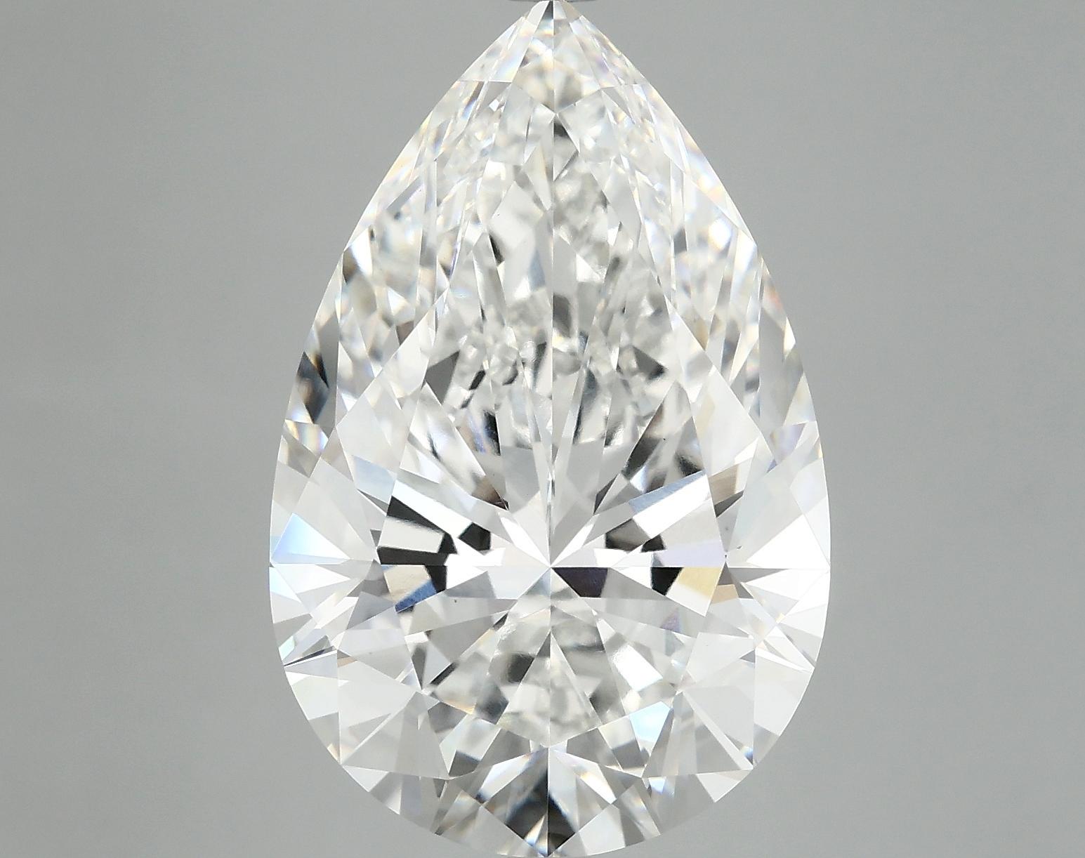 10.29 Carat Pear Shaped Ideal Cut VVS2 IGI Certified Lab Grown Diamond