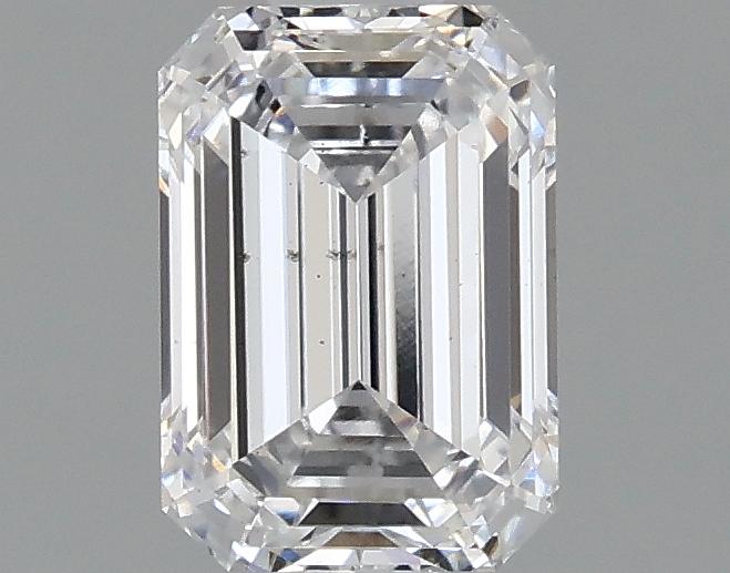 1.07 Carat Emerald Shaped Ideal Cut SI1 IGI Certified Lab Grown Diamond