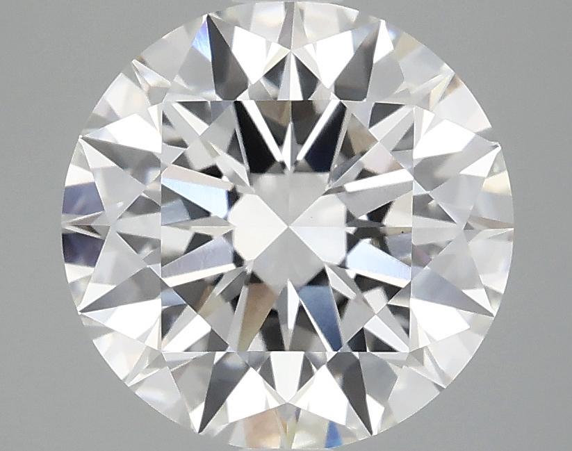 3.09 Carat Round Shaped Ideal Cut VVS2 IGI Certified Lab Grown Diamond