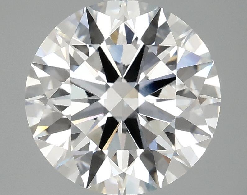 3.09 Carat Round Shaped Ideal Cut VVS2 IGI Certified Lab Grown Diamond