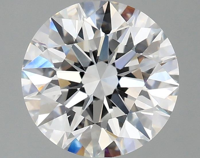2.07 Carat Round Shaped Excellent Cut VVS2 IGI Certified Lab Grown Diamond