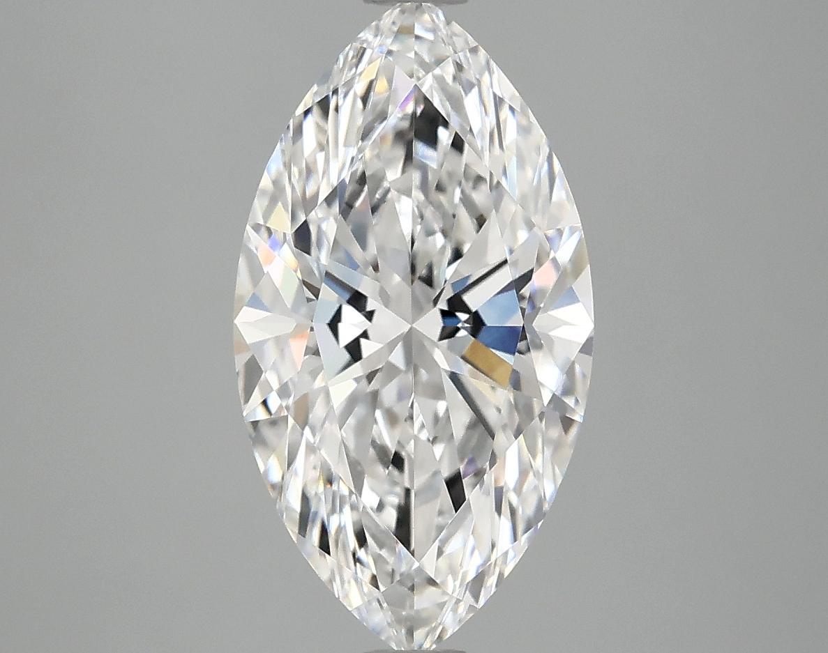 3.06 Carat Marquise Shaped Excellent Cut VVS2 IGI Certified Lab Grown Diamond