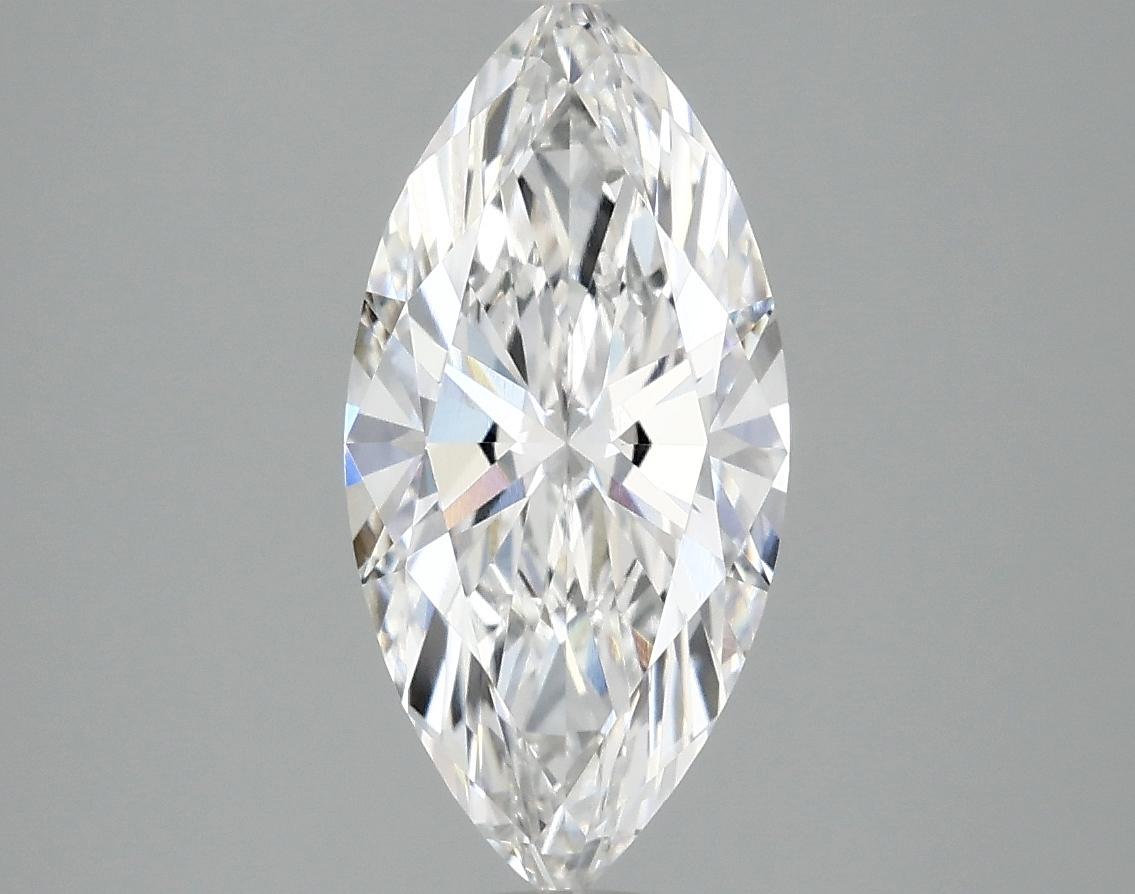 1.98 Carat Marquise Shaped Excellent Cut VVS2 IGI Certified Lab Grown Diamond