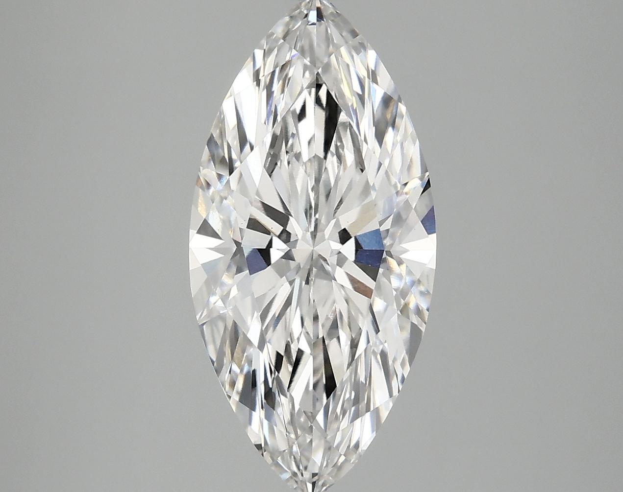 3.06 Carat Marquise Shaped Excellent Cut VS1 IGI Certified Lab Grown Diamond