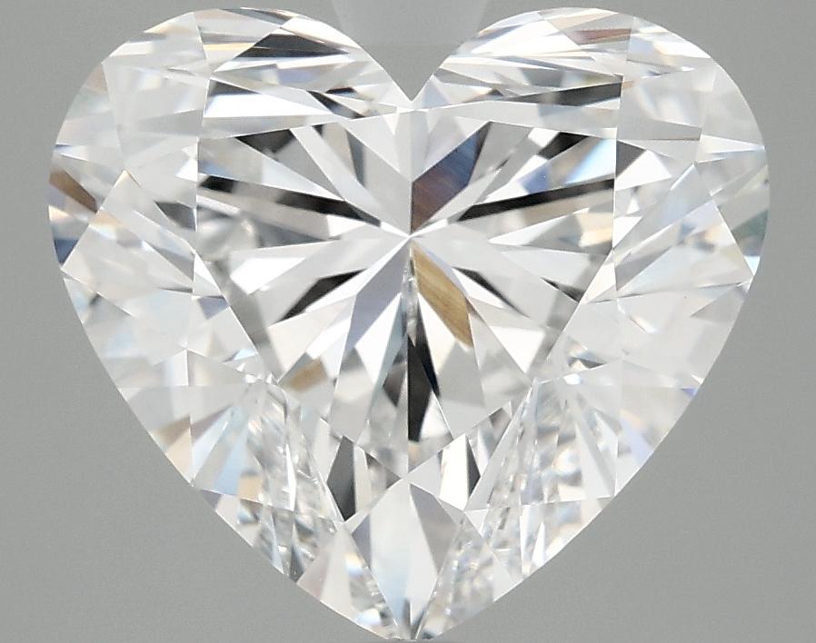 4.08 Carat Heart Shaped Ideal Cut VVS2 IGI Certified Lab Grown Diamond