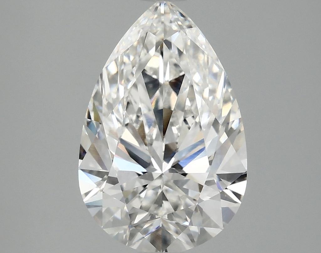 3.01 Carat Pear Shaped Excellent Cut VVS2 IGI Certified Lab Grown Diamond
