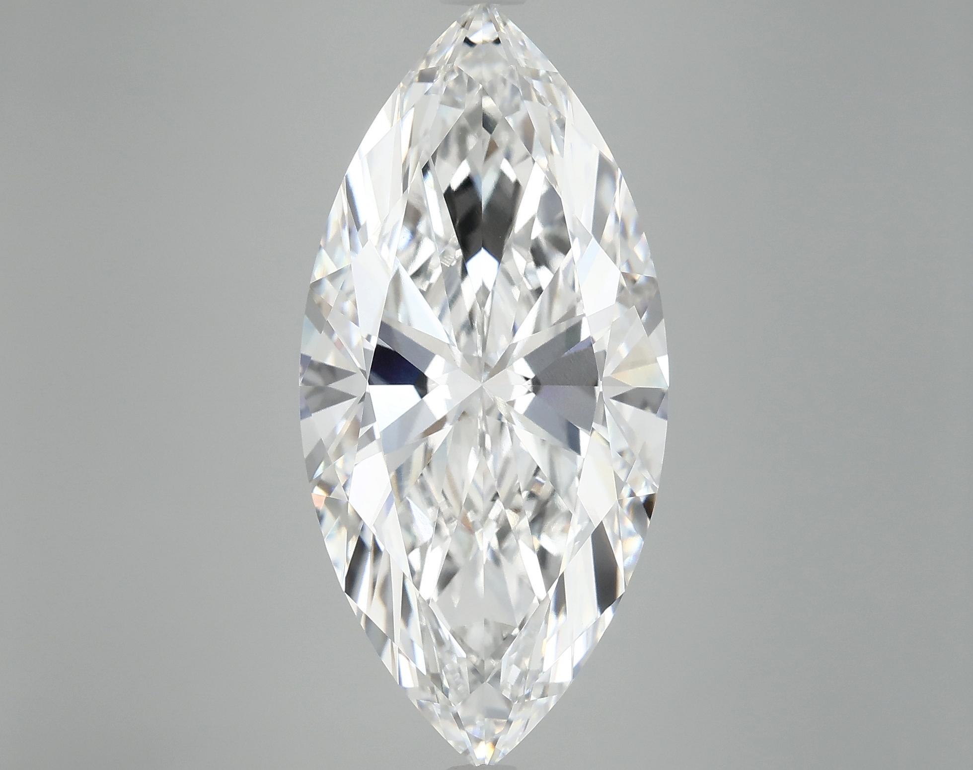 9.05 Carat Marquise Shaped Excellent Cut VVS2 IGI Certified Lab Grown Diamond