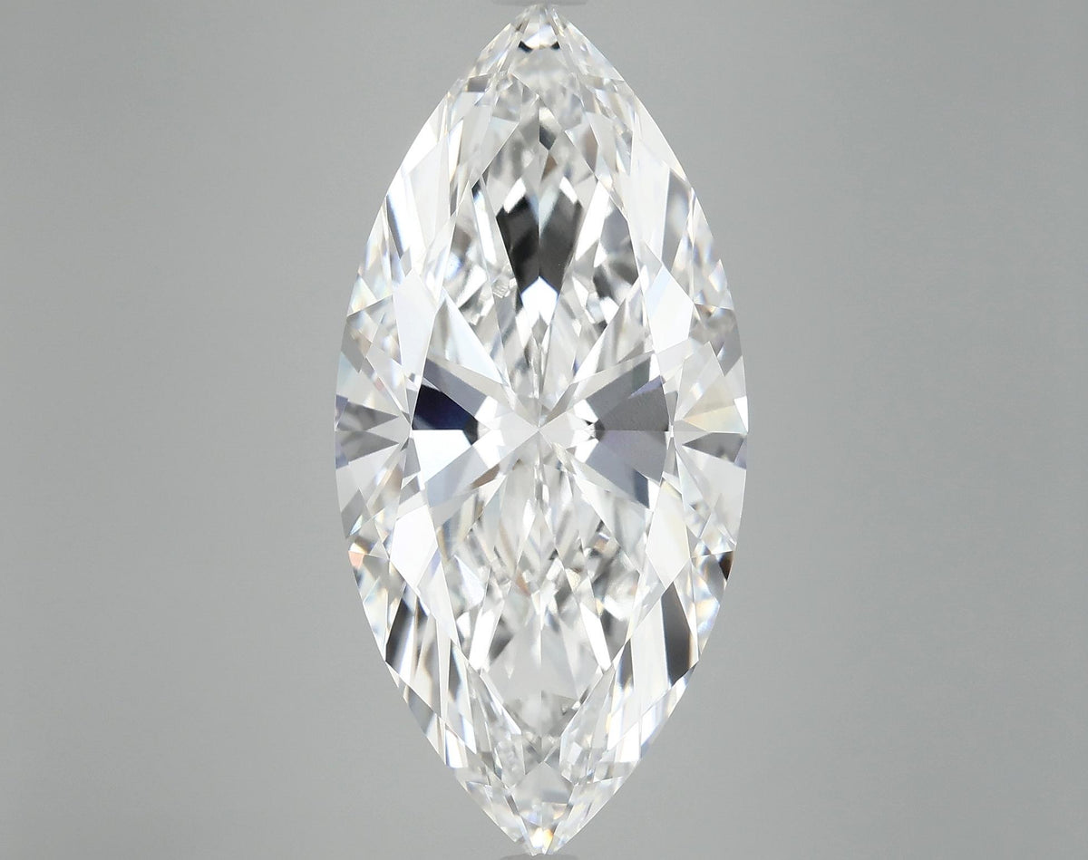 9.05 Carat Marquise Shaped Excellent Cut VVS2 IGI Certified Lab Grown Diamond