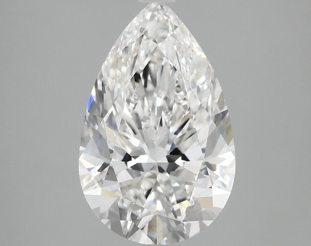 3.07 Carat Pear Shaped Ideal Cut VS1 IGI Certified Lab Grown Diamond