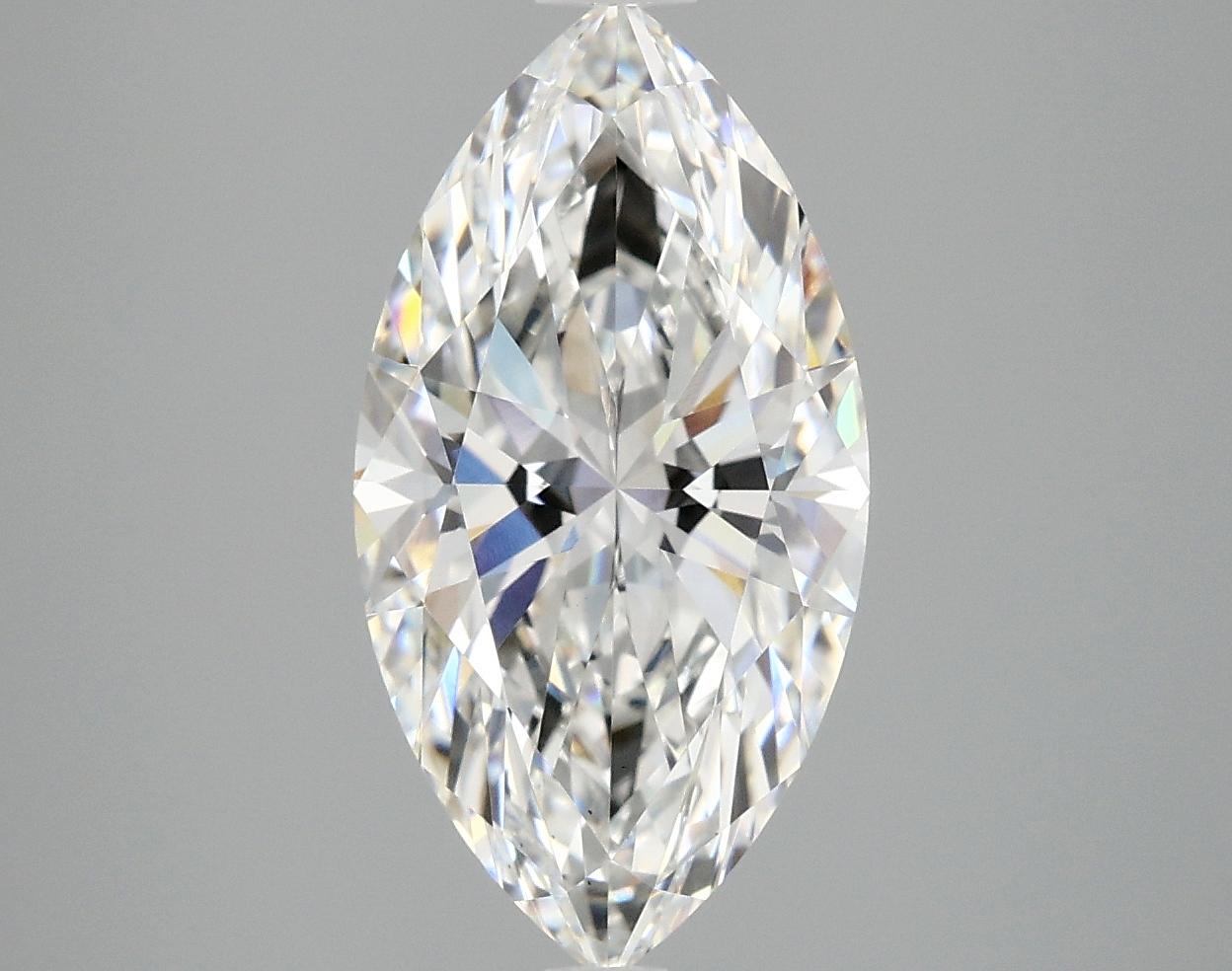 3.09 Carat Marquise Shaped Ideal Cut VS1 IGI Certified Lab Grown Diamond