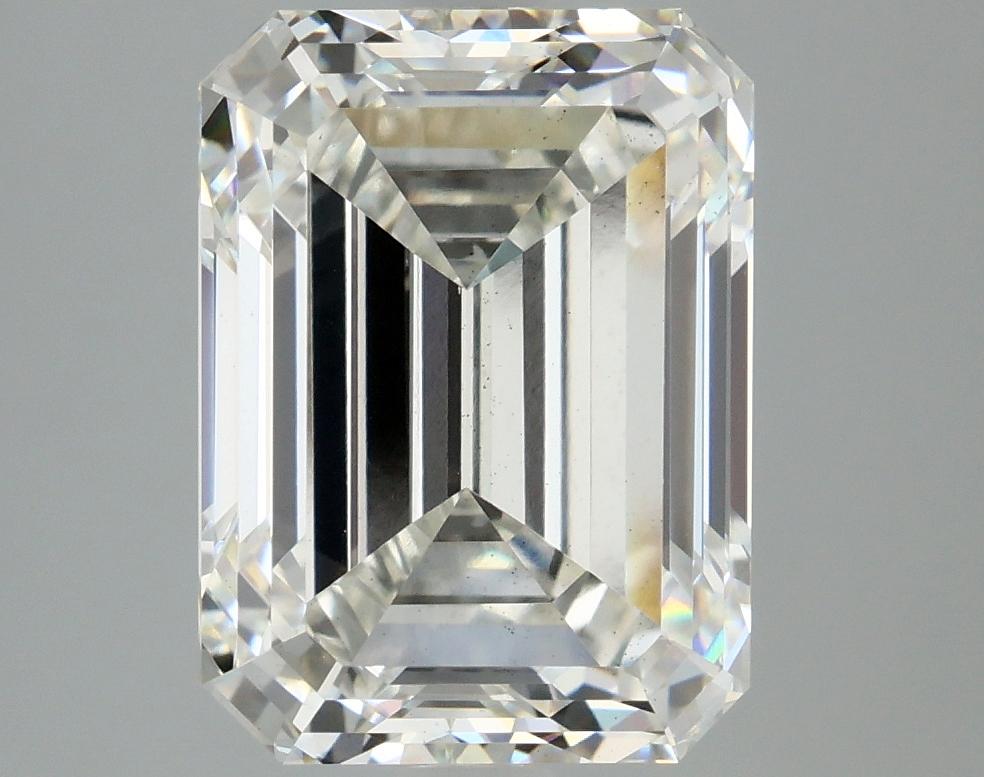 5.19 Carat Emerald Shaped Excellent Cut VS2 IGI Certified Lab Grown Diamond