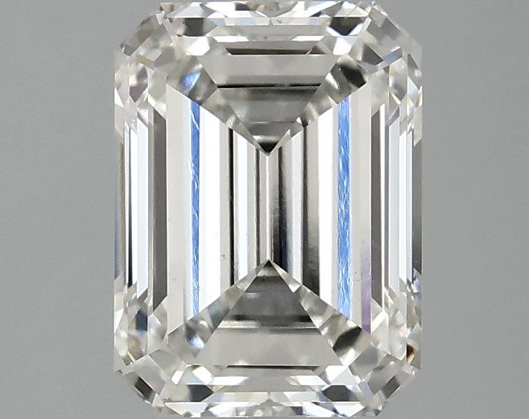 2.52 Carat Emerald Shaped Excellent Cut VS2 IGI Certified Lab Grown Diamond